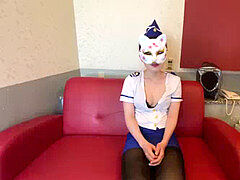 Enthousiasteling, Aziatisch, Voeten, Masturbatie, Orgasme, Panty, Politie, Spandexonderbroek