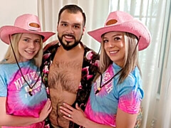 18, デカチン, デカパイ, フェラチオ, バック, 女 人男 人, ガリガリ, ティーン