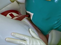 Britannique, Européenne, Doigter, Marrant, Petite amie, Latex, Lesbienne, Léchez