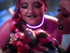 お尻, デカ尻, レズビアン, 淫乱熟女, オマンコ, オッパイの