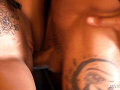 お尻, 美女, フェラチオ, チン, ハードコア, なめる, オマンコ, オッパイの