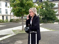 ブロンド, フェラチオ, チン, ハードコア, 淫乱熟女