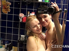 Rubia, Penetracion con dedos, Pajear, Besar, Tetas naturales, Afeitado, Adolescente, Tetas