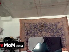 Stepmom and stepson share a romantic experience - Pov