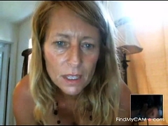 素人, 指いじり, オナニー, 熟年, 一人, ウェブカメラ