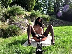 Deutsch, Hd, Maschinenfick, Nylon, Orgasmus, Muschi, Solo, Weibliche ejakulation