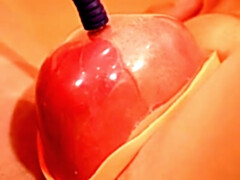 Grote mammen, Bruinharig, Stel, Schattig, Fetisj, Natuurlijk, Geschoren, Tieten likken