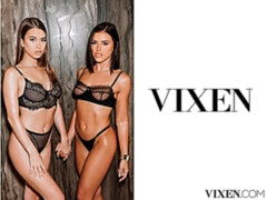Adriana Chechik and Jill Kassidy are getting fucked in the bed