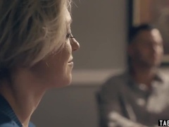 デカパイ, ブロンド, フェラチオ, フォアサム, 熟年, 赤毛, 義母, 禁句