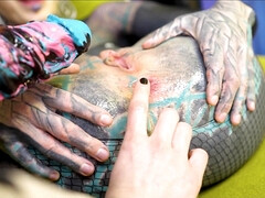 Stiefel, Hd, Lesbisch, Lecken, Milf, Zierlich, Dürr, Spielzeuge