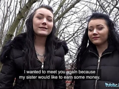 Tussi, Grosser schwanz, Schwanz, Hd, Im freien, Pov, Öffentlich, Titten