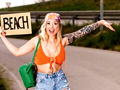 アナル, デカ尻, デカチン, デカパイ, ブロンド, フェラチオ, バック