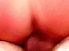 In den arsch, Blondine, Spermaladung, Schwanz, Hardcore, Hd, Interrassisch, Milf