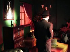 アナル, デカパイ, 茶髪の, フェティッシュ, 淫乱熟女