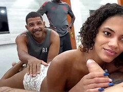 Cul, Lécher le cul, Sucer une bite, Brésilienne, Double pénétration, Orgasme, Criant, Pute