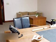 Amateur, Grosse bite, Gros seins, Noire, Sucer une bite, Interracial, Bureau, Réalité