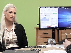 Audition, Beauté, Blonde, Plantureuse, Hd, Masturbation, Maman, Argent