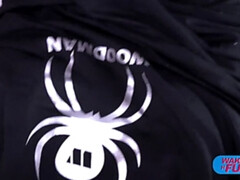 Bezaubernd, In den arsch, Arsch, Schlafzimmer, Blasen, Braunhaarige, Hotel, Muschi