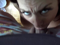 デカパイ, フェラチオ, 茶髪の, イく瞬間, Hd, オナニー