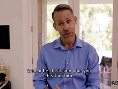 Jillian Janson cheats on BF with his hot stepdad in hot redhead action