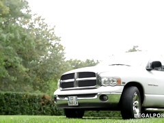 お尻, フェラチオ, 巨乳な, ハードコア, 淫乱熟女, アウトドア, オッパイの, 濡れ