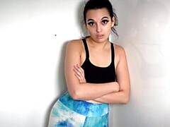 18 jahre, Leie, Blasen, Braunhaarige, Fingern, Masturbation, Natürlichen titten, Solo