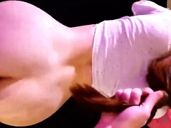 アナル, デカ尻, デカパイ, ドイツ人, 手コキする, インド人, オーガズム, 赤毛