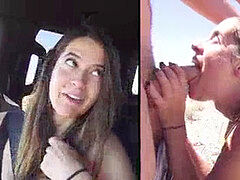 Sucer une bite, Brunette brune, Compilation, Éjaculation interne, Orgasme, Adolescente