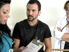 Arts, Sperma in gezicht, Dominante vrouw, Hd, Aftrekken, Moeder die ik wil neuken, Kut duiken, Trio