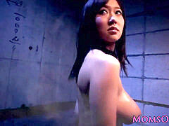 japanese milf gets dark-hued trunk pussyfucked