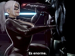 Tridimensionnel, Grosse bite, Gros seins, Blonde, Sucer une bite, En levrette, Léchez, Seins naturels