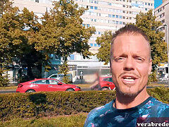 ドイツ人, ラティーナ, アウトドア, 公共, タトゥー