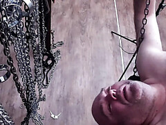 Part 2: Mature BBW Domina Satana Spit Roasts Slave in Hardcore Anal Pegging