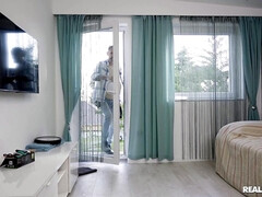 Geweldig, Pijpbeurt, Hd, Natuurlijk, Russisch, Zuigen