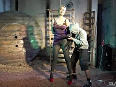 Bondage domination sadisme masochisme, Gros seins, Blonde, Fétiche, Hd, Fessée, Jouets