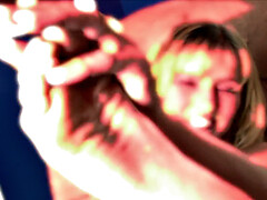 Blond, Pijpbeurt, Laarzen, Voeten, Voeten fetish, Hakken, Alleen