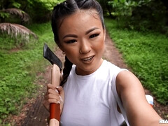 お尻, デカチン, フェラチオ, ハードコア, 自然山雀, 小柄, オマンコ, ティーン