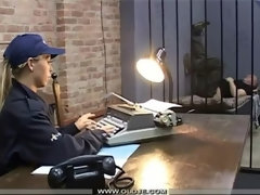 ブロンド, フェラチオ, 指いじり, 牢屋, 自然山雀, ティーン