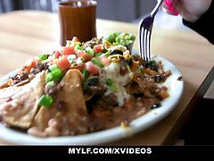 デカパイ, ブロンド, なめる, 淫乱熟女, オマンコ, ティーン, オッパイの, 妻
