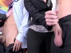 In den arsch, Sadomasochismus, Domination, Brille, Hausfrau, Milf, Büro, Flotter dreier