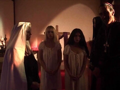 Jane Wilde, Lilly Bell, Kenna James - Under the Veil - Act Four - erotic vintage group sex orgy