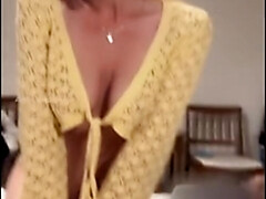 My Husband Is Jerking And Cum Front My Mom While We Talk With Her By Video Call