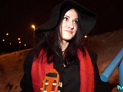 Chica, Verga grande, Corrida, Checa, Dinero, Tetas naturales, Tatuaje, Tetas