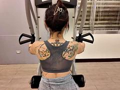 Anal, Asiático, Chica, Corrida, Sexo duro, Tetas