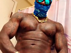 Amateur, Verga grande, Ébano, Gay, Peludo, Sexo duro, Músculo, Solo