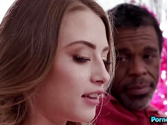 Universiteit, Lul, Zwart, Hardcore, Hd, Monster, Trio, Tieten likken