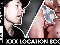 18 jaar, Grote mammen, Blond, Pijpbeurt, Hd, Gezichtspunt, Openbaar, Tatoeage