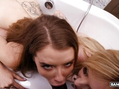 Большой член, Черные, Минет, Две девушки, Межрасовый секс, От первого лица, Втроем