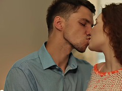フェラチオ, 茶髪の, イく瞬間, カワイイ, キス, 馬乗り, タトゥー, オッパイの