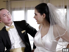 Cul, Grosse bite, Sucer une bite, Mariée, Brunette brune, Hd, Rugueux, Nénés